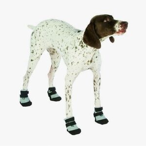 PLAY ON  All Weather Neoprene Paw Protector Dog Boot w/ Reflective Straps, Small